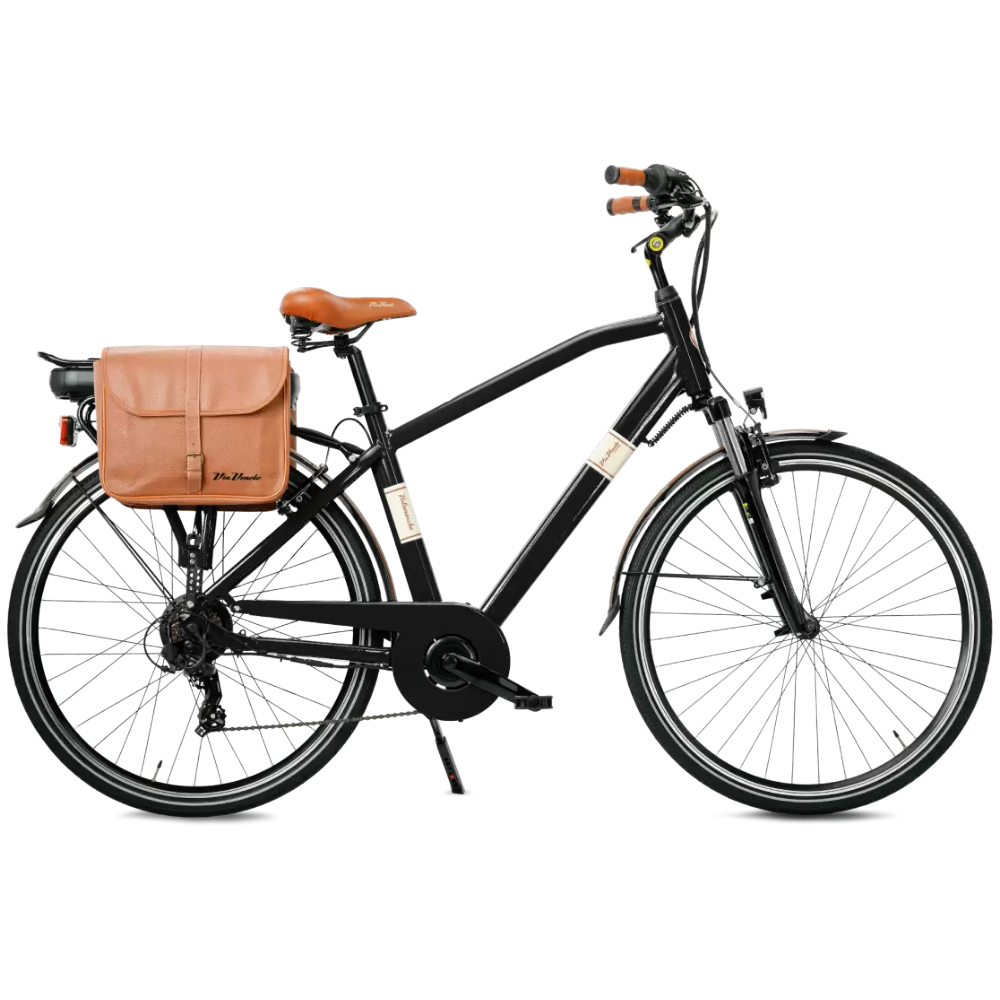 Via Veneto Classic E-Bike Man, bicicletta elettrica da uomo con motore Bafang 250W e batteria Li-ion 36V