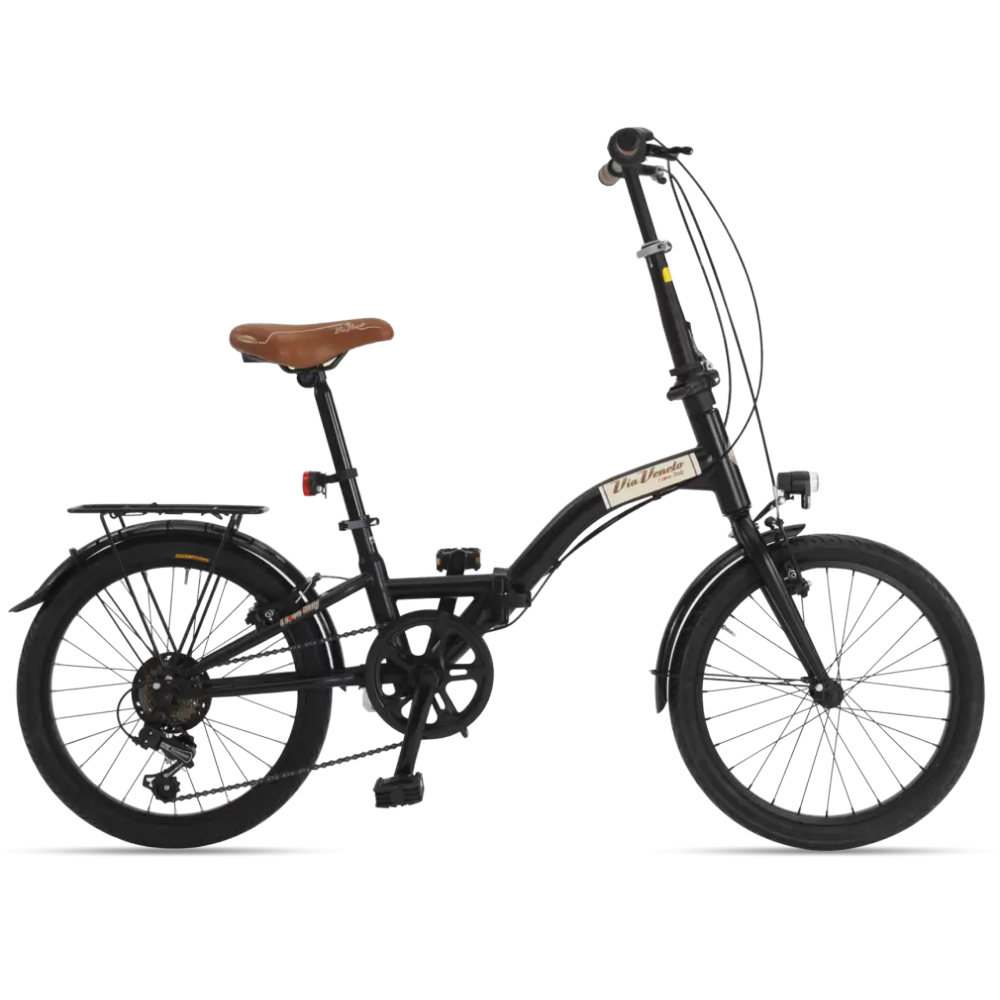 Via Veneto Folding Via, bicicletta pieghevole Made in Italy