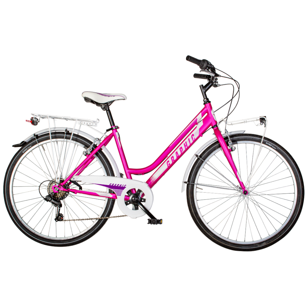 Graphic Lady 26" 6V | Velomarche | City Bike da donna