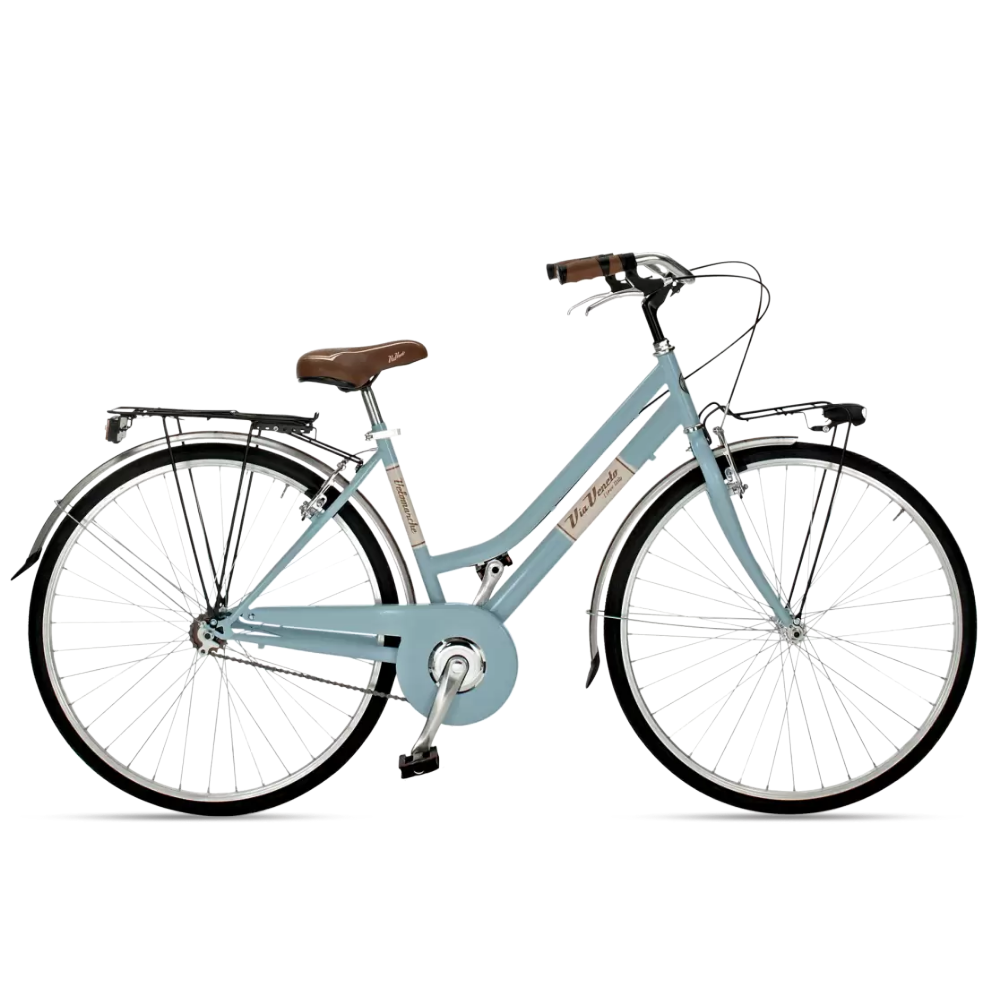 Allure Lady di Via Veneto - Bicicletta da Città per Donna colore blu