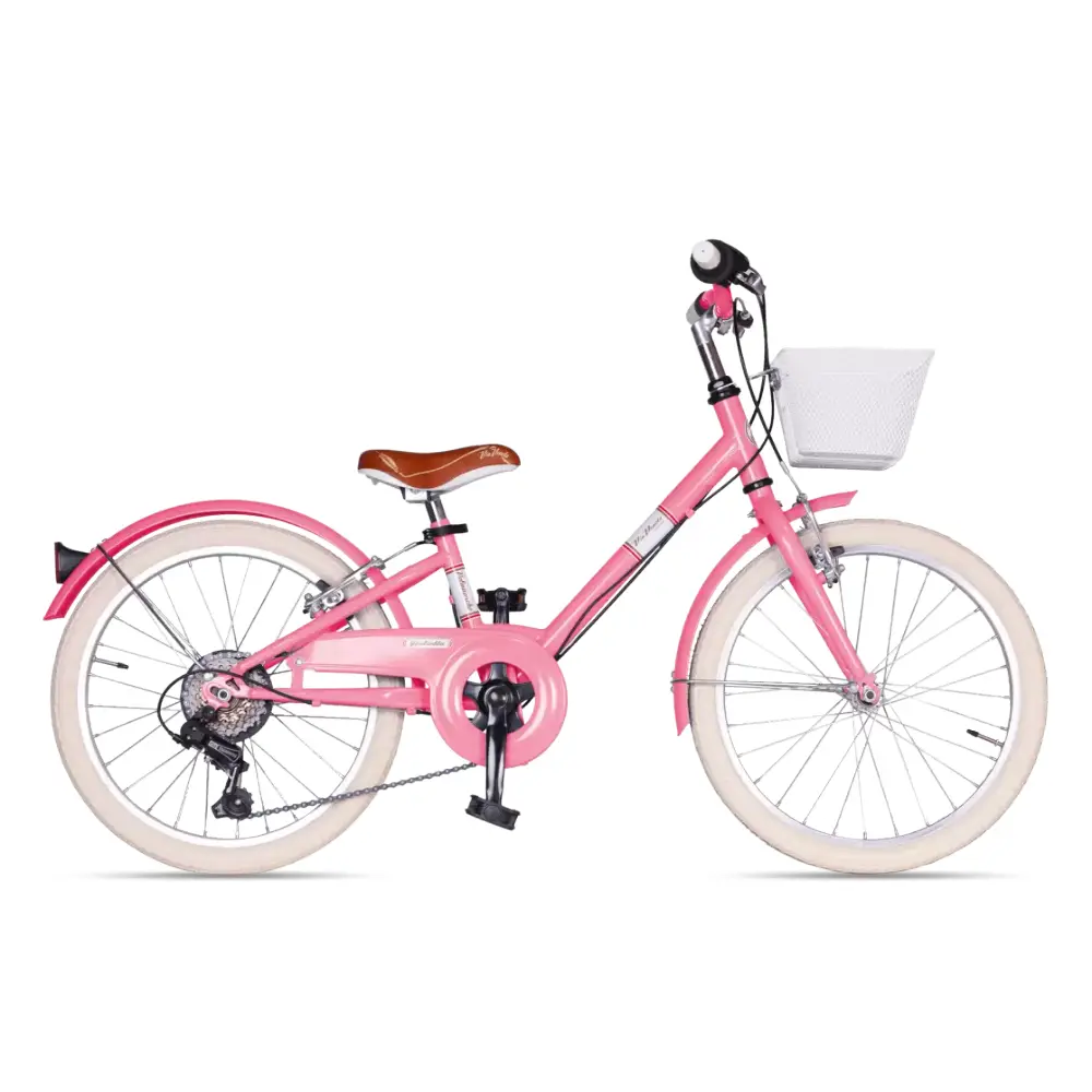 Via Veneto Giulietta, bicicletta Made in Italy per ragazzine dai 7 ai 12 anni, colore rosa
