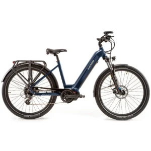 Bicicletta elettrica Made in Italy, modello Zoe di World dimension colore blu