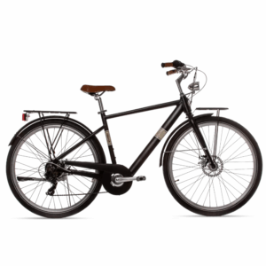 Via Veneto Oliver – Bicicletta Elettrica da uomo di colore nero